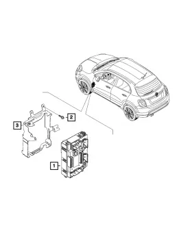 Mopar 68441494aa Genuine Body Controller Module