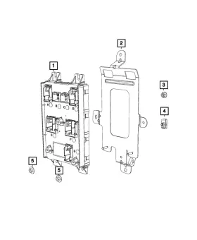 68496414ae Mopar Genuine Body Controller Module