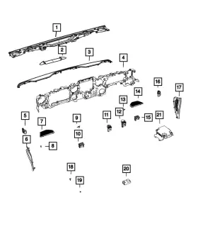 68530203ab Mopar Genuine Heated Seat Module