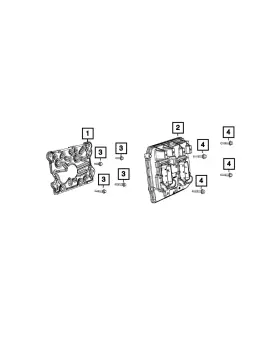 68569934aa Mopar Genuine Engine Controller Module