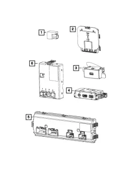 68574253ab Mopar Genuine Comfort Seat Wheel Module