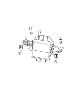 68626859aa Mopar Genuine Adaptive Headlamp Module