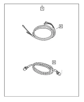 82208116 Mopar Genuine Audio Sirius Satellite Radio System Installation Kit