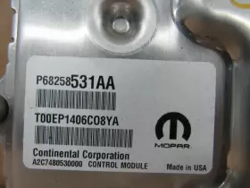 P68258531aa Mopar 2016 Chrysler 200 Limited 2.4 Engine Computer Control Module Ebx Oem #3