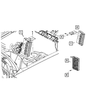 R5094811ae Mopar Genuine Powertrain Control Module Remanufactured