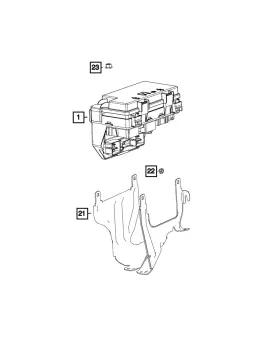 R8239606aa Mopar Genuine Totally Integrated Power Module Remanufactured