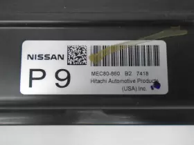 23710zp63a Nissan 2007-2008 Frontier 2.5l Mec80-860 B2 Engine Computer Module Ecu Ecm Pcm #2