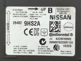 284b2-9hs2a Nissan 2016-2017 Altima Chassis Control Module Ccm Bcm Body Flxeq #2