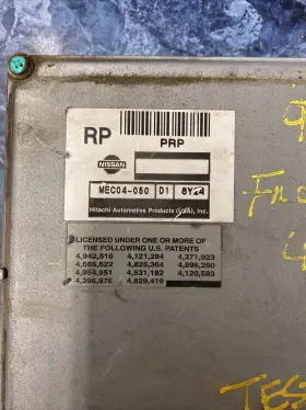 Mec04-050 Nissan 1999 Frontier 2.4l 4x2 8y24 Engine Control Module Ecu Ecm Pcm #2