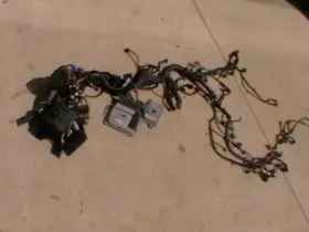 Mec300-001 Nissan 2911b 2013 Rogue 2.5 Complete Engine Wire Harness Ecu Tcu Fusebox 31036 3ta4a