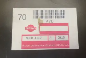 Mecm-t112 Nissan 92-93 D21 Hardbody 4cyl 2.4l Mt 4x2 Engine Computer Ecu Pcm # A #2