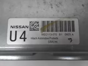 Mec113-070 Nissan U4 B1 2011 Sentra 2.5l Engine Computer Module Ecu Ecm Pcm #2