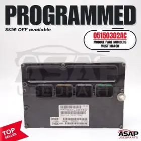 05150302ac Oem Vin Programmed Plug And Play Ecm Ecu Commander Grand Cherokee 2008