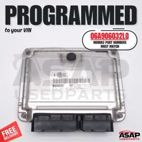 06a-906-032-lq Oem Programmed Plug And Play Ecm Ecu 1.8t Vw Golf Jetta 2002-2004 06a906032lq