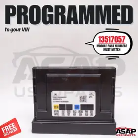 13517057 Oem Vin Programmed Plug And Play Bcm Bcu Gm Chevrolet Gmc