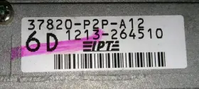 37820-p2p-a12 Oem 2856-100592 1999-00 Honda Civic 1.6 M/t Ecm Computer Free Shipping #3