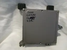 37820-p2p-a12 Oem 2856-100592 1999-00 Honda Civic 1.6 M/t Ecm Computer Free Shipping