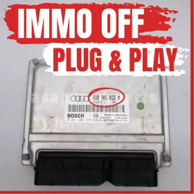 4b0906018m Oem Programmed Plug And Play Ecm Ecu Immo Off 1.8t Audi A4 Quattro 2001