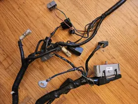 F0zb-cf Oem Very Nice 1990 Mustang V8 5.0 Engine Ecu Harness #2