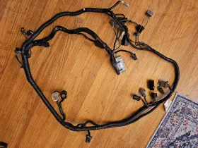 F0zb-cf Oem Very Nice 1990 Mustang V8 5.0 Engine Ecu Harness