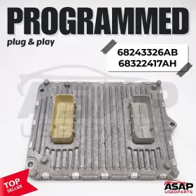 P68243326ab Oem Programmed Plug And Play Pcm Ecm Ecu 3.6l Jeep Grand Cherokee 2017 68243326ab