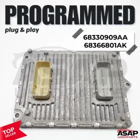 P68330909aa Oem Programmed Plug And Play Pcm Ecm Ecu 3.6l Jeep Wrangler 2018 68366801ak