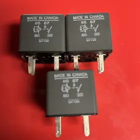 12177236 Omron Lot Of 3 Gm 4 Pins Relay Oem 7236 #2