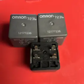 12177236 Omron Lot Of 3 Gm 4 Pins Relay Oem 7236