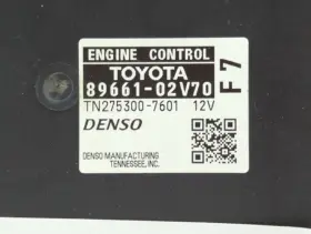 89661-02v70 Pontiac 2010-2010 Vibe Engine Computer Ecu Pcm Ecm Pcu Oem V3j4g #3