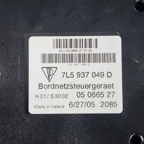 7l5937049f Porsche 2003-2010 Cayenne S 4.5l Body Comfort Control Module Bccm #2