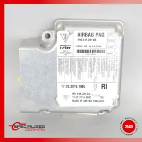 99161820103 Porsche 981 Cayman Boxster / 991 911 Impact Diagnostic Control Module Oem 70k