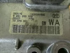 0261206773 Saturn 12579321 02 03 Vue Engine Computer 3.0l Ecu Ecm 2002 2003 #3