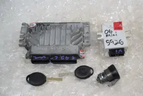 1214-7557395 Siemens 06 Mini Cooper 1.6l Engine Computer Ignition Key Ecm Ecu Dme Ews At #2