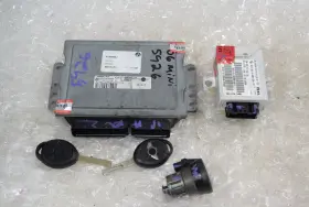 1214-7557395 Siemens 06 Mini Cooper 1.6l Engine Computer Ignition Key Ecm Ecu Dme Ews At