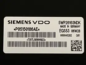 05150186ae Siemens Egs53 07 Magnum Charger Grand Cherokee Transmission Control Module Tcm Tcu #3