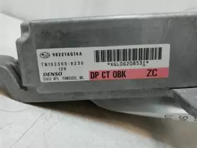 98221ag14a Subaru 591.su1o06 2006-2007 Legacy Safety Control Module Under Console Oem #2