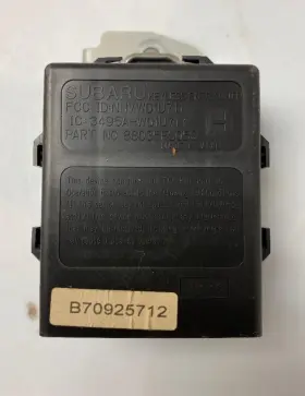 88035ffg050 Subaru 88035fg050 2008 Impreza Keyless Entry Module P/n Genuine Oem Part #2