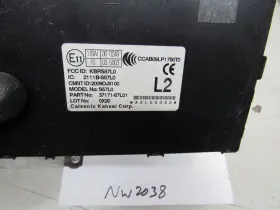 3717157l01 Suzuki Theft Locking Control Module Warning Kizashi 2010 2013 Computer Unit Oem #3