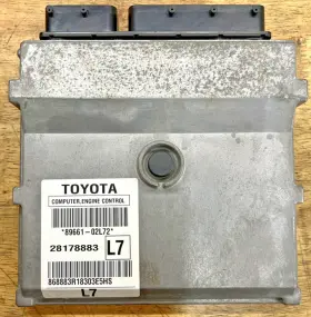 89661-02l72 Toyota 28178883 2009-11 Matrix 1.8l Ecm Engine Computer Control Module Ecu #2