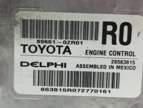89661-0zq90 Toyota 590-63150 2017-2019 Corolla Engine Computer Ecu Pcm Ecm Pcu Oem To3sp #3