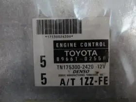 89661-02550 Toyota Engine Control Module Corolla 1999 Automatic Ecu Ecm Computer Unit Oem #2