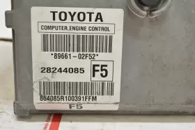 89661-02f52 Toyota 2009 2011 Corolla 1.8 Engine Control Module Unit Ecm L57 031 #3