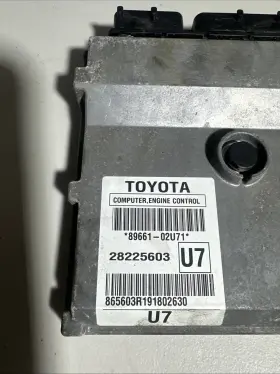 89661-02u71 Toyota Ecu Ecm Computer 2009-2010 Corolla #2
