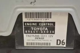 89661-04d30 Toyota 2007 2009 Tacoma 2.7l Engine Control Module Unit Ecm G59 034 #3