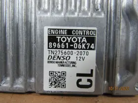 89661-06k74 Toyota 2014 Camry 2.5l Engine Oem Computer Control Module Ecm Ecu #3