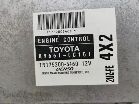 89661-0c151 Toyota 2000 Tundra 4.7l Ecu Ecm Pcm Engine Control Module