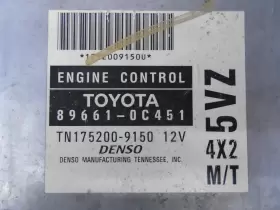 89661-0c451 Toyota 2001-2003 Tundra 3.4l Mt Engine Computer Module Ecu Ecm Pcm #2