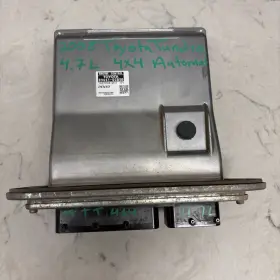89661-0cb50 Toyota 2008 Tundra 4.7 4x4 Engine Control Module Computer Ecu Ecm