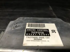 89661-0z091 Toyota 2003 2004 Corolla A/t Engine Computer Ecu Ecm Pcm Control Module #2