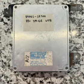 89661-14300 Toyota 89-92 Supra Mk3 7mgt Na Ecu Gray Plug Manual Oem #2